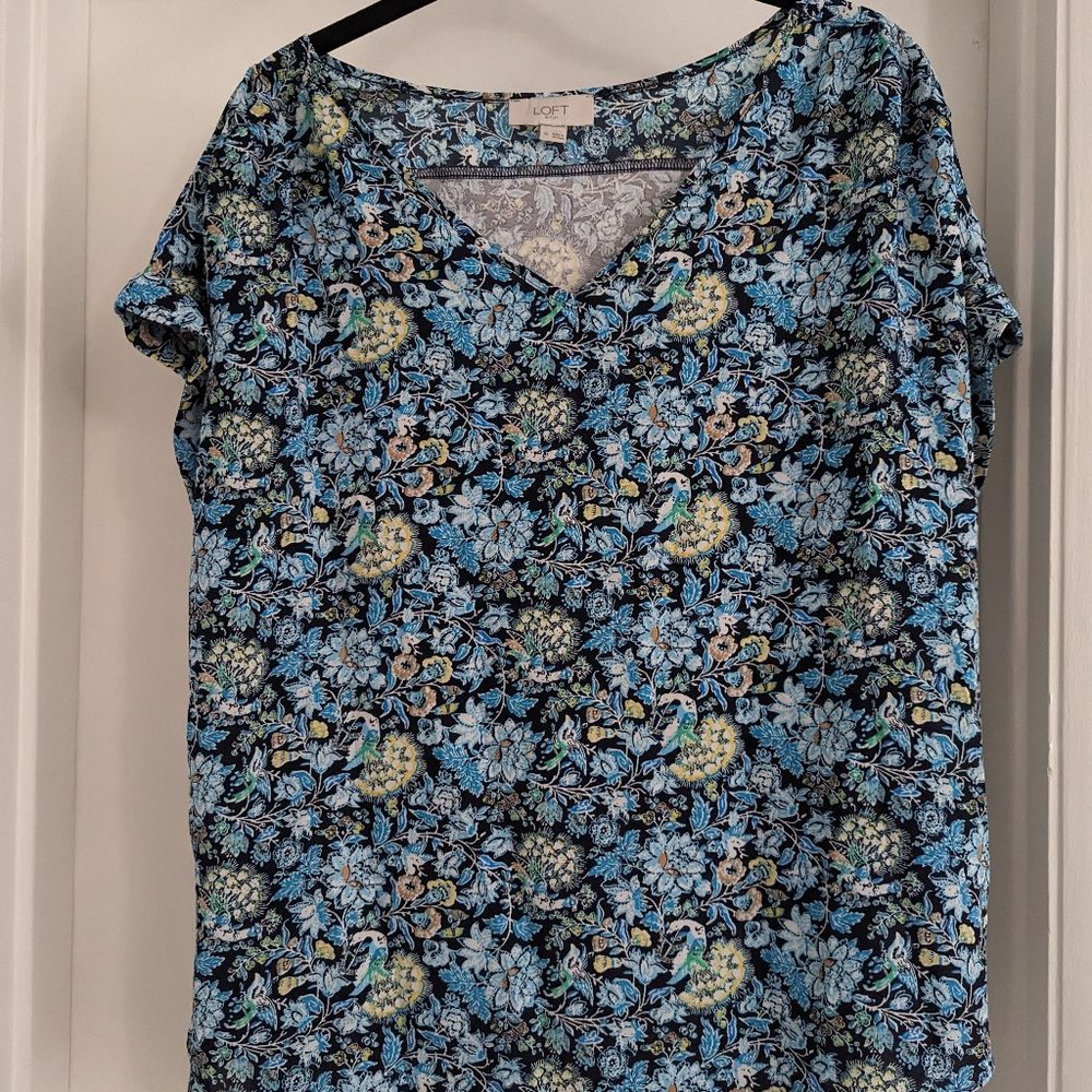 LOFT floral top